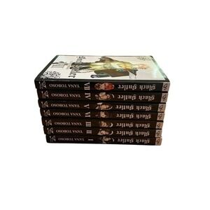 Black Butler Manga Volumes 1-7 Yana Toboso Japanese Graphic Novels